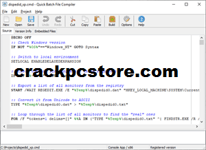Quick Batch File Compiler Crack 2024