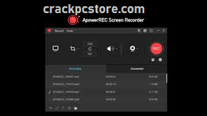 ApowerREC Crack 2025 Latest